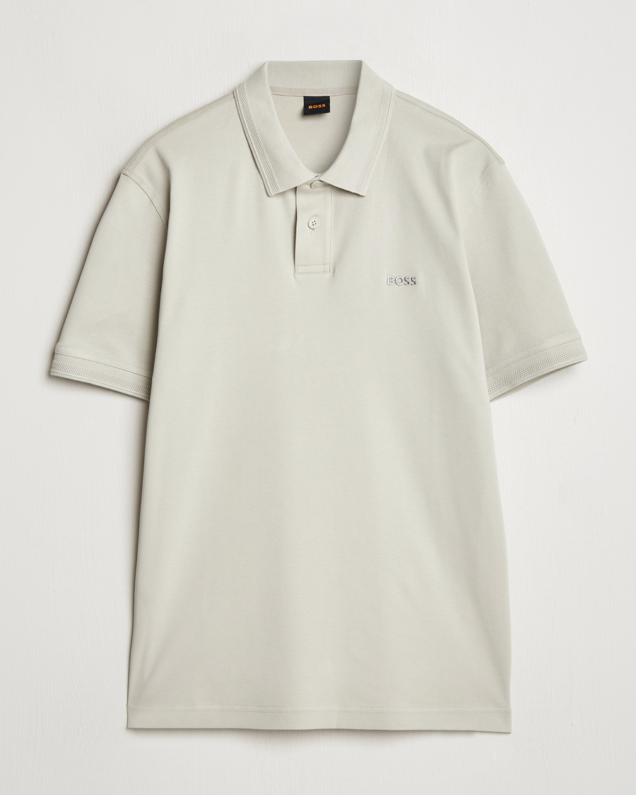 Herren | Poloshirts | BOSS ORANGE | Interlock Polo Light Beige