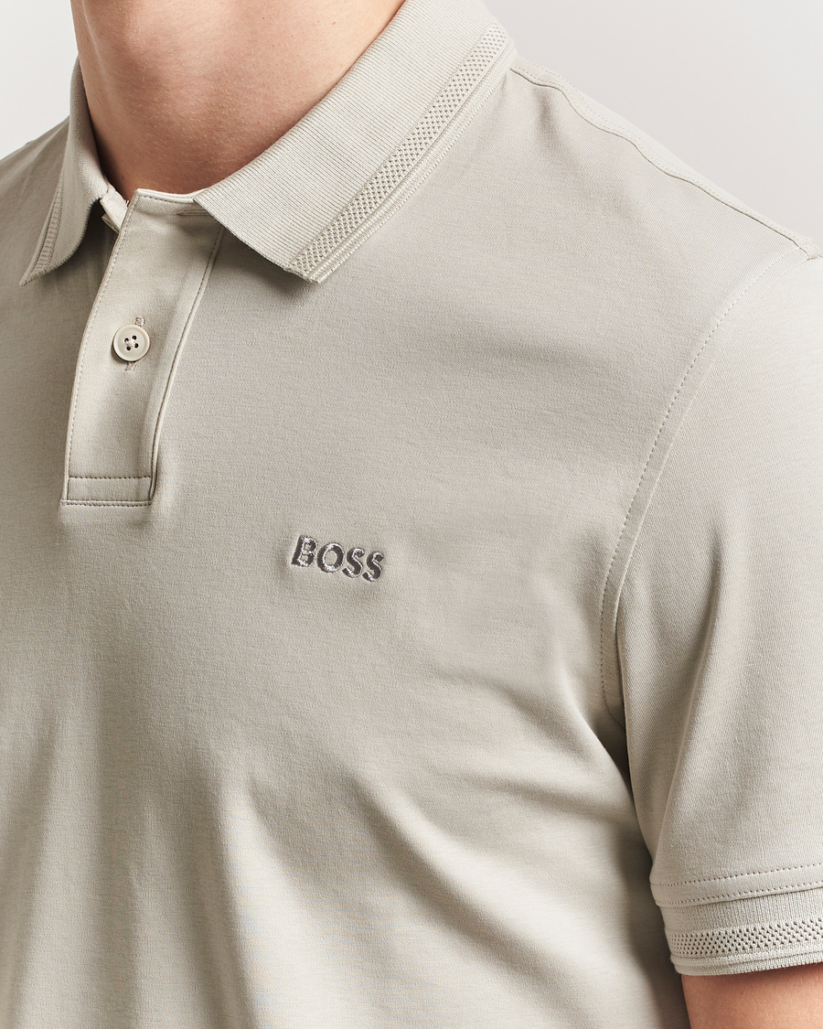 Herren | Poloshirts | BOSS ORANGE | Interlock Polo Light Beige