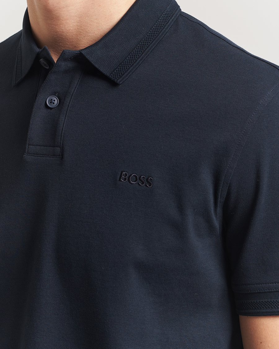 Herren | Poloshirts | BOSS ORANGE | Interlock Polo Dark Blue