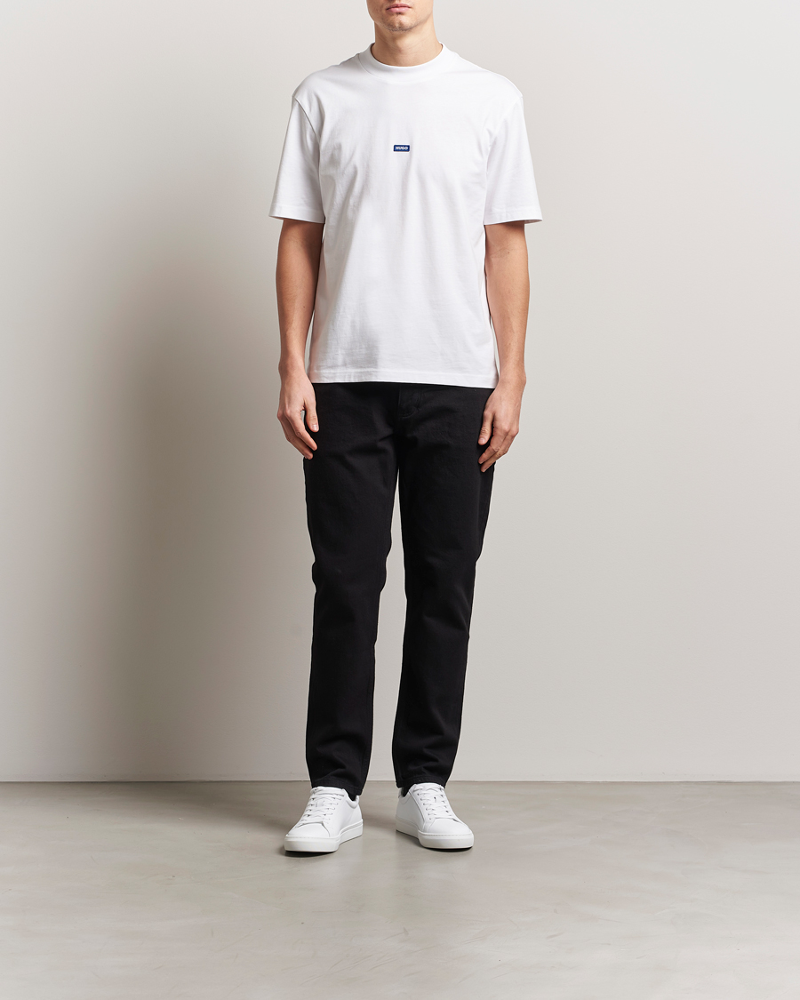 Herren | T-Shirts | HUGO | Nieros Crew Neck T-Shirt White