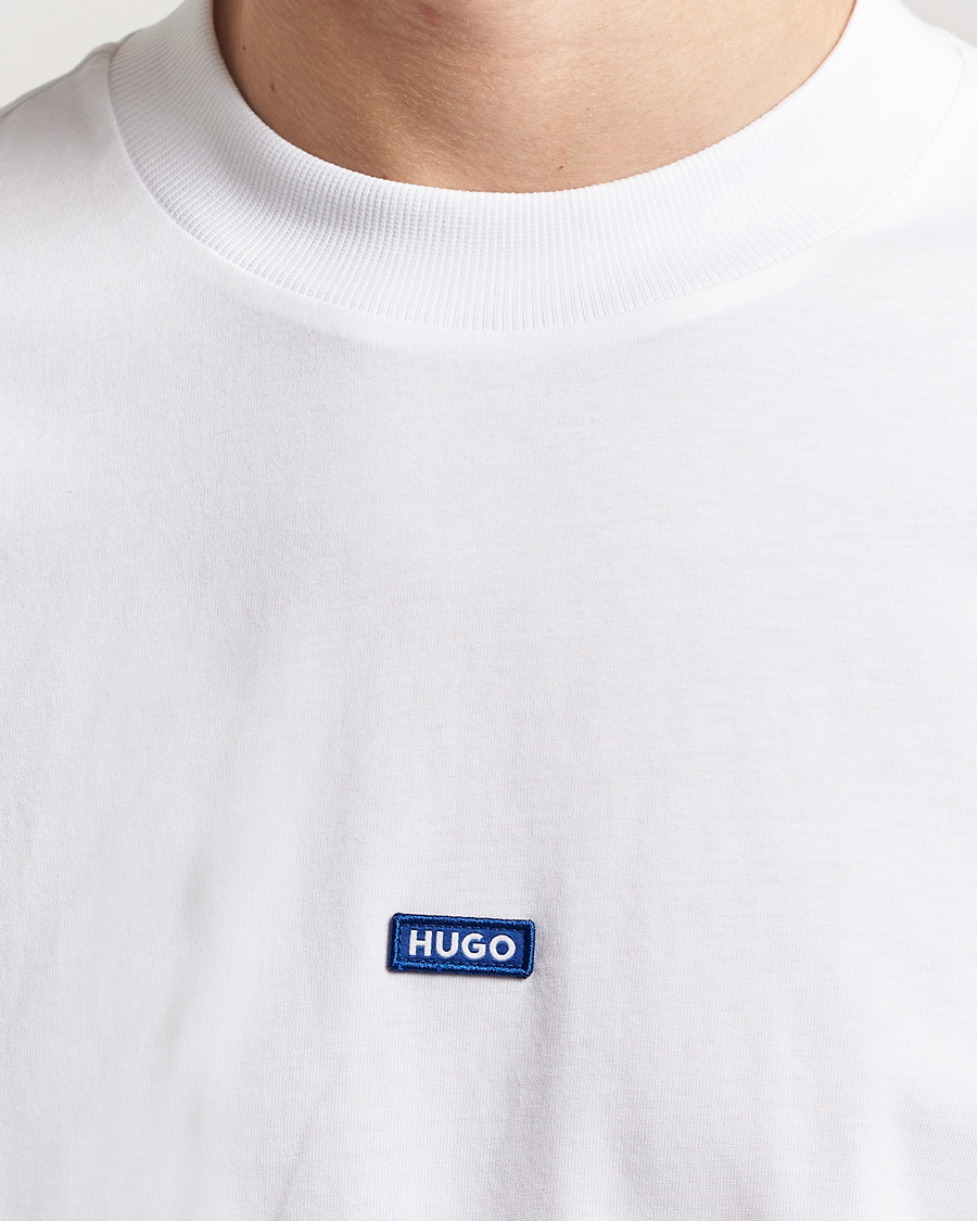 Herren | T-Shirts | HUGO | Nieros Crew Neck T-Shirt White