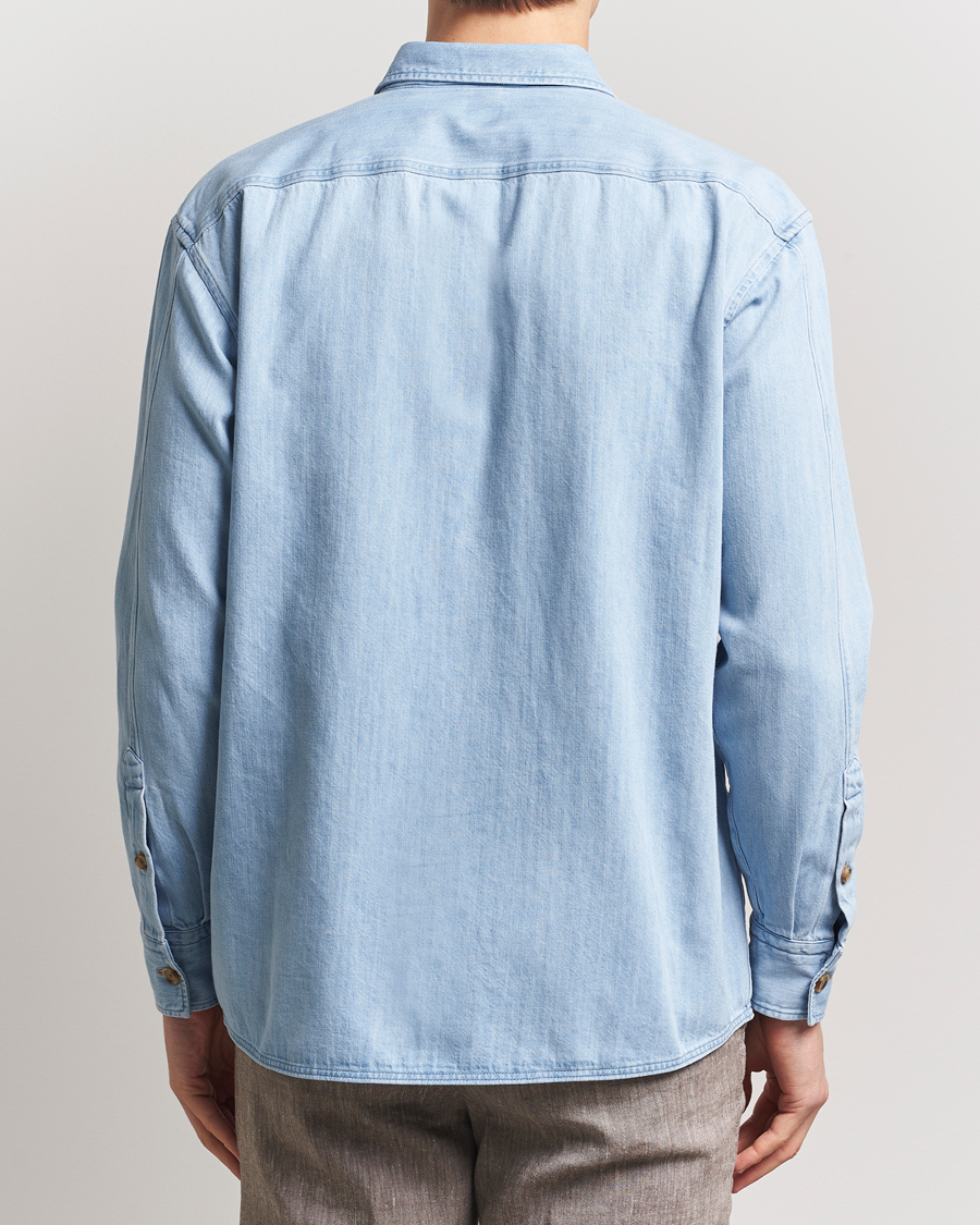 Herren | Hemden | BOSS BLACK | Cory Denim Overshirt Light Blue