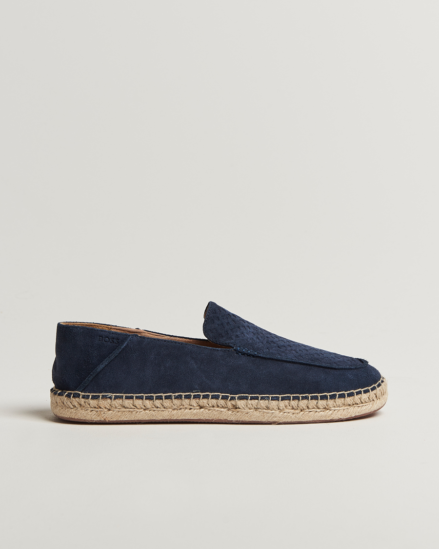 Herren | BOSS BLACK Madeira Espadrilles Dark Blue | BOSS BLACK | Madeira Espadrilles Dark Blue