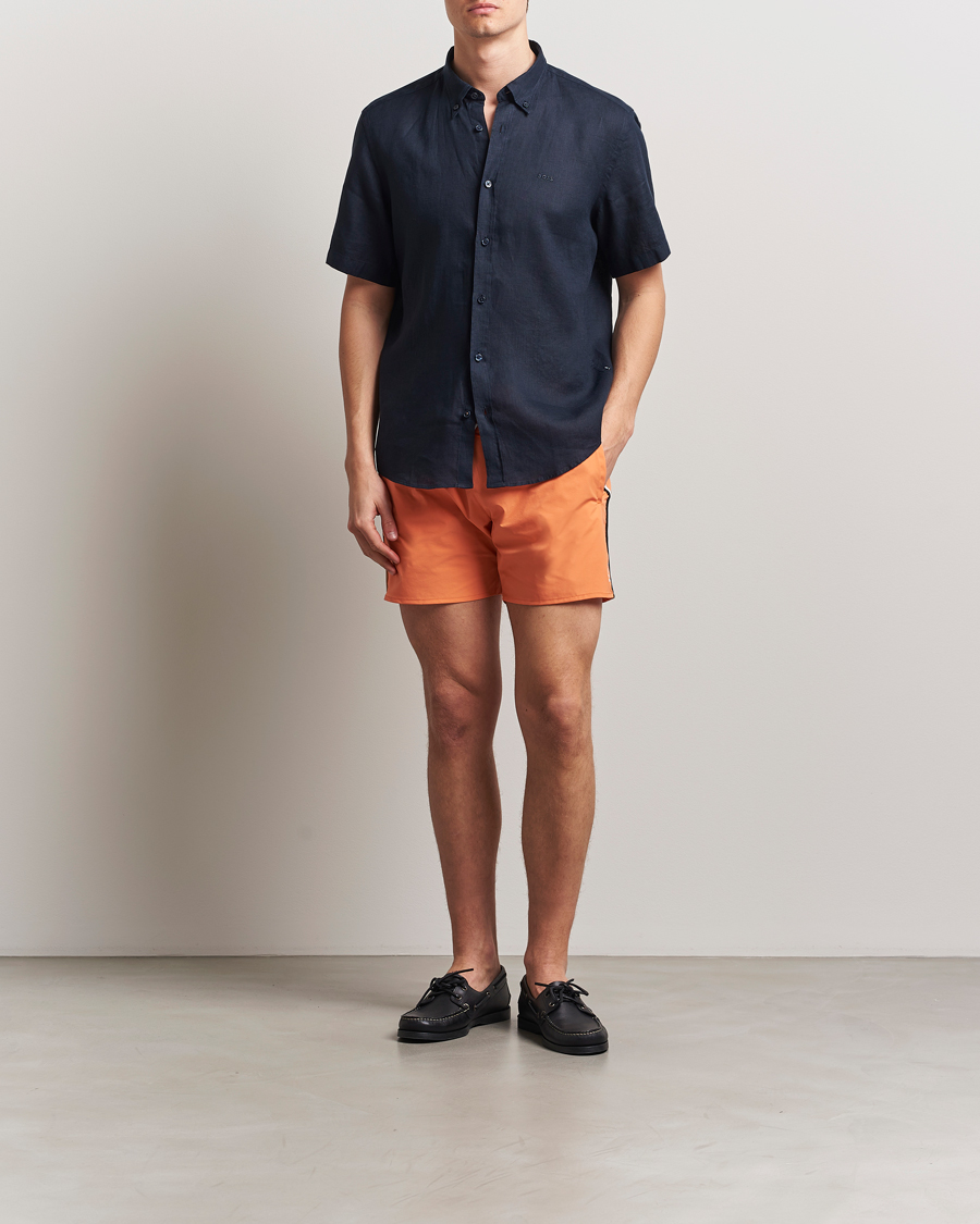 Herren | Badehosen | BOSS BLACK | Iconic Swimshort Bright Orange