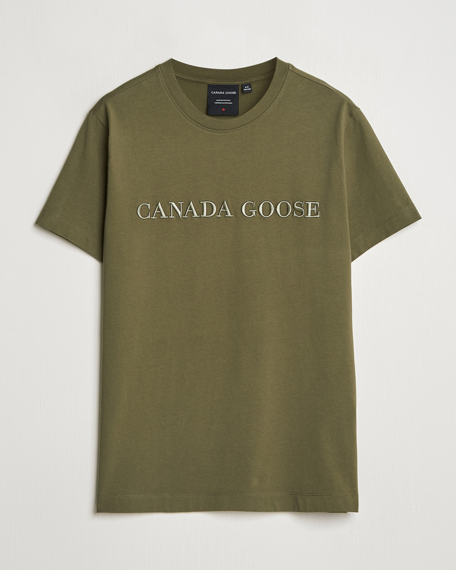 Herren | T-Shirts | Canada Goose | Emersen T-Shirt Military