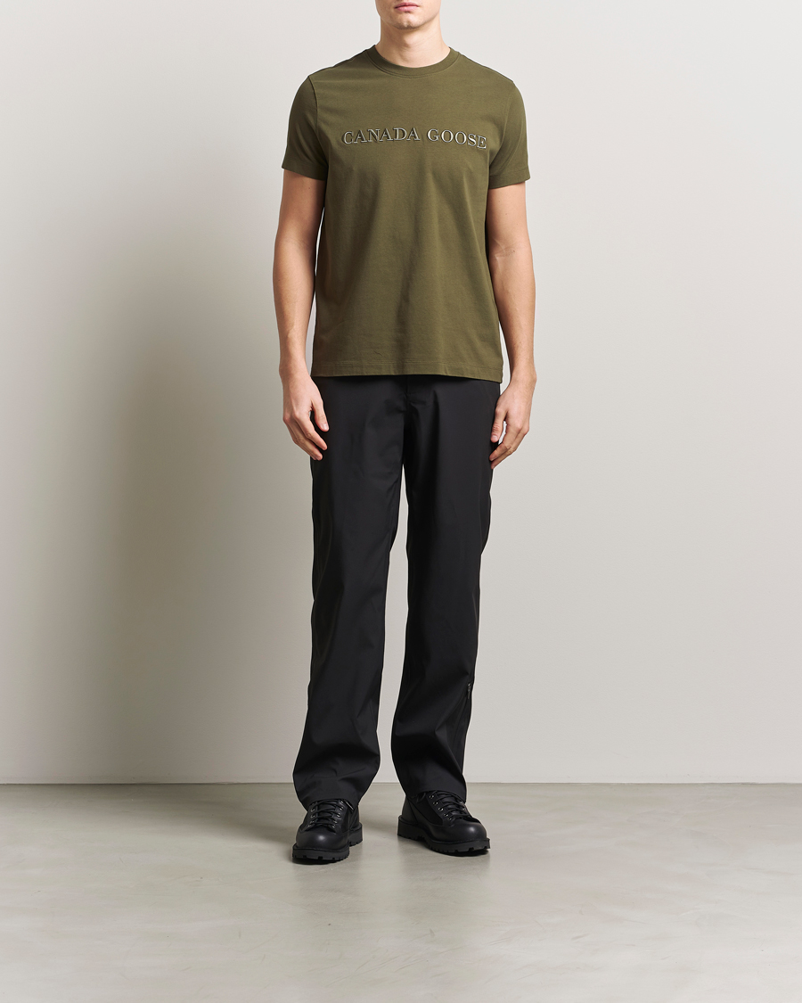 Herren | T-Shirts | Canada Goose | Emersen T-Shirt Military