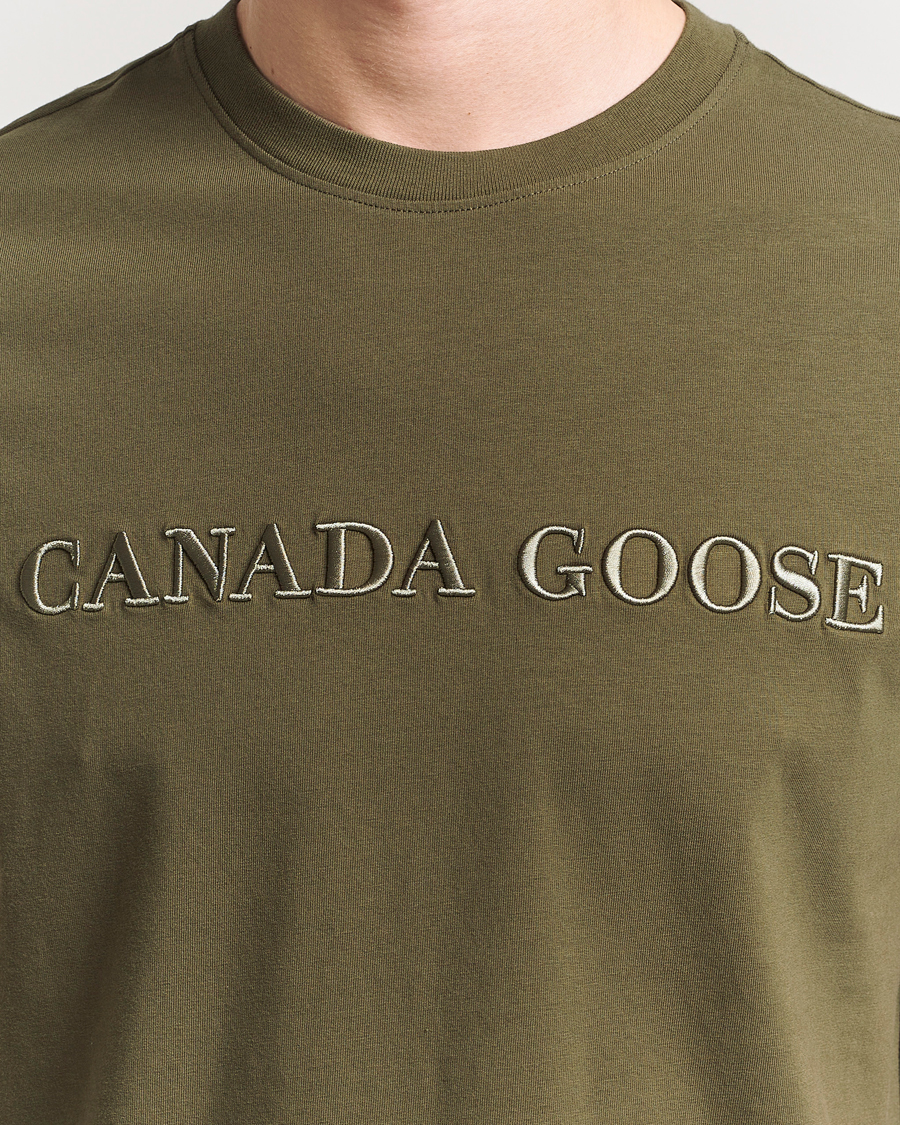 Herren | T-Shirts | Canada Goose | Emersen T-Shirt Military