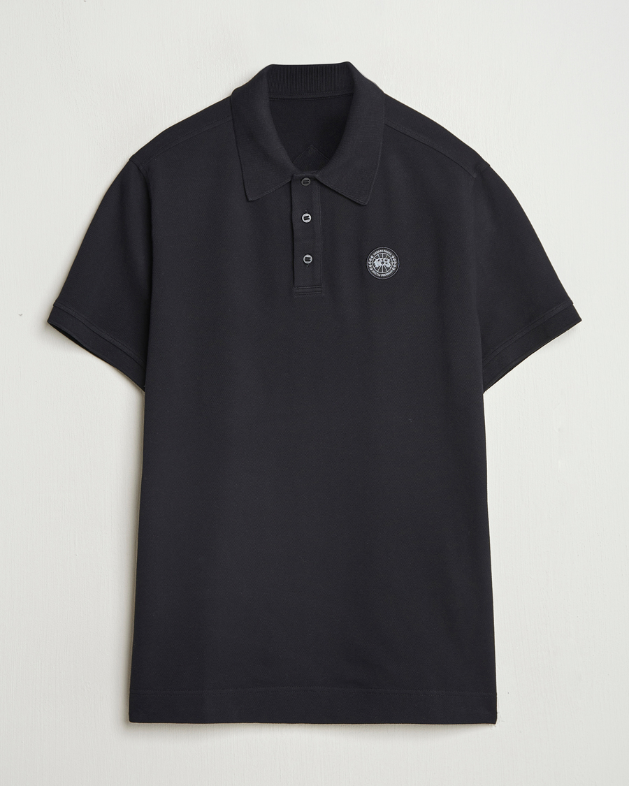 Herren | Poloshirts | Canada Goose Black Label | Beckley Polo Black