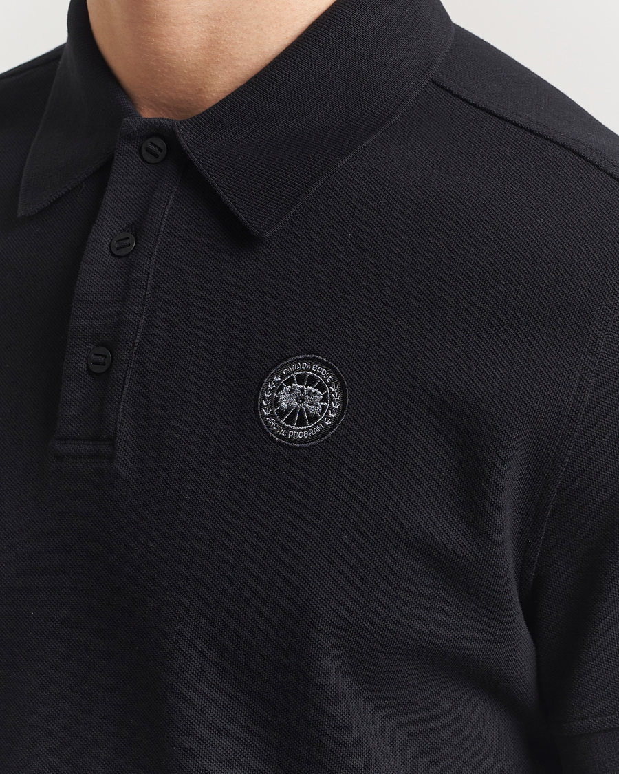 Herren | Poloshirts | Canada Goose Black Label | Beckley Polo Black