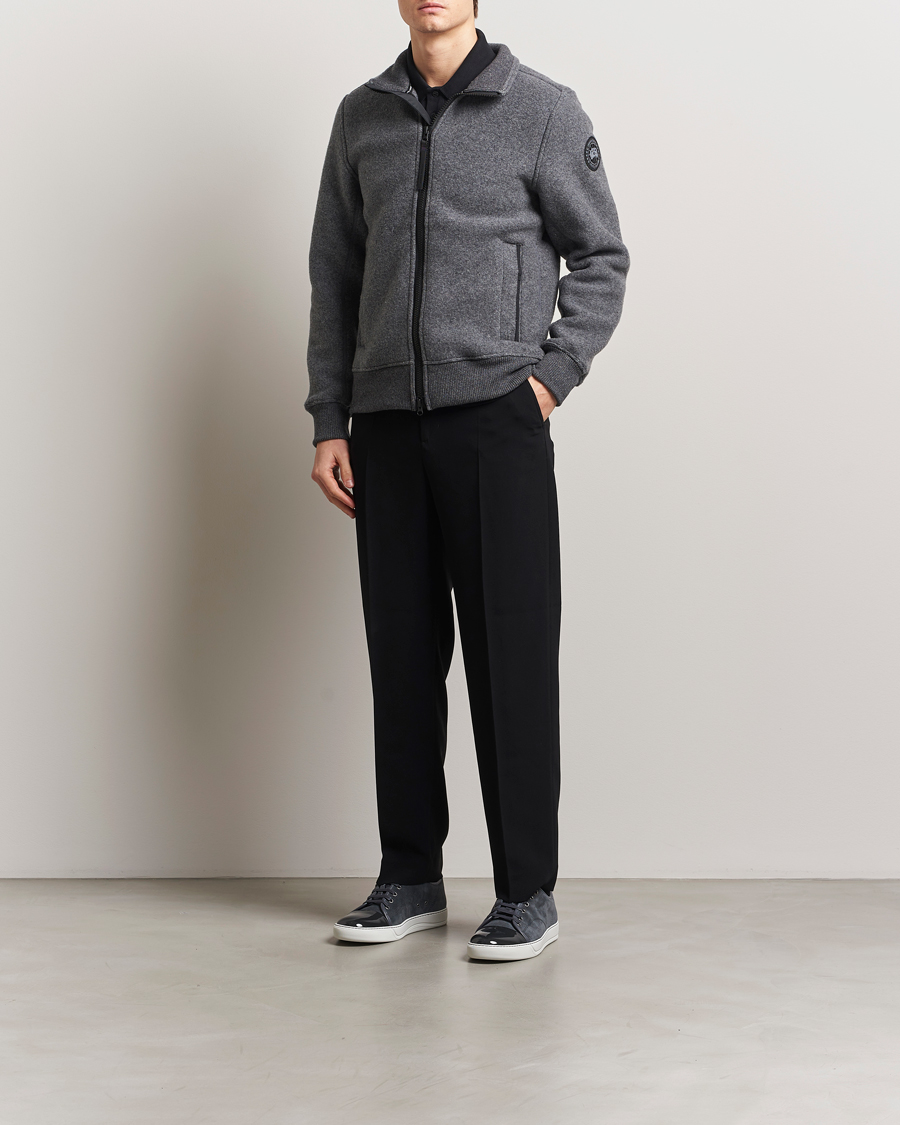 Herren | Jacken | Canada Goose Black Label | Lawson Fleece Jacket Quarry Grey