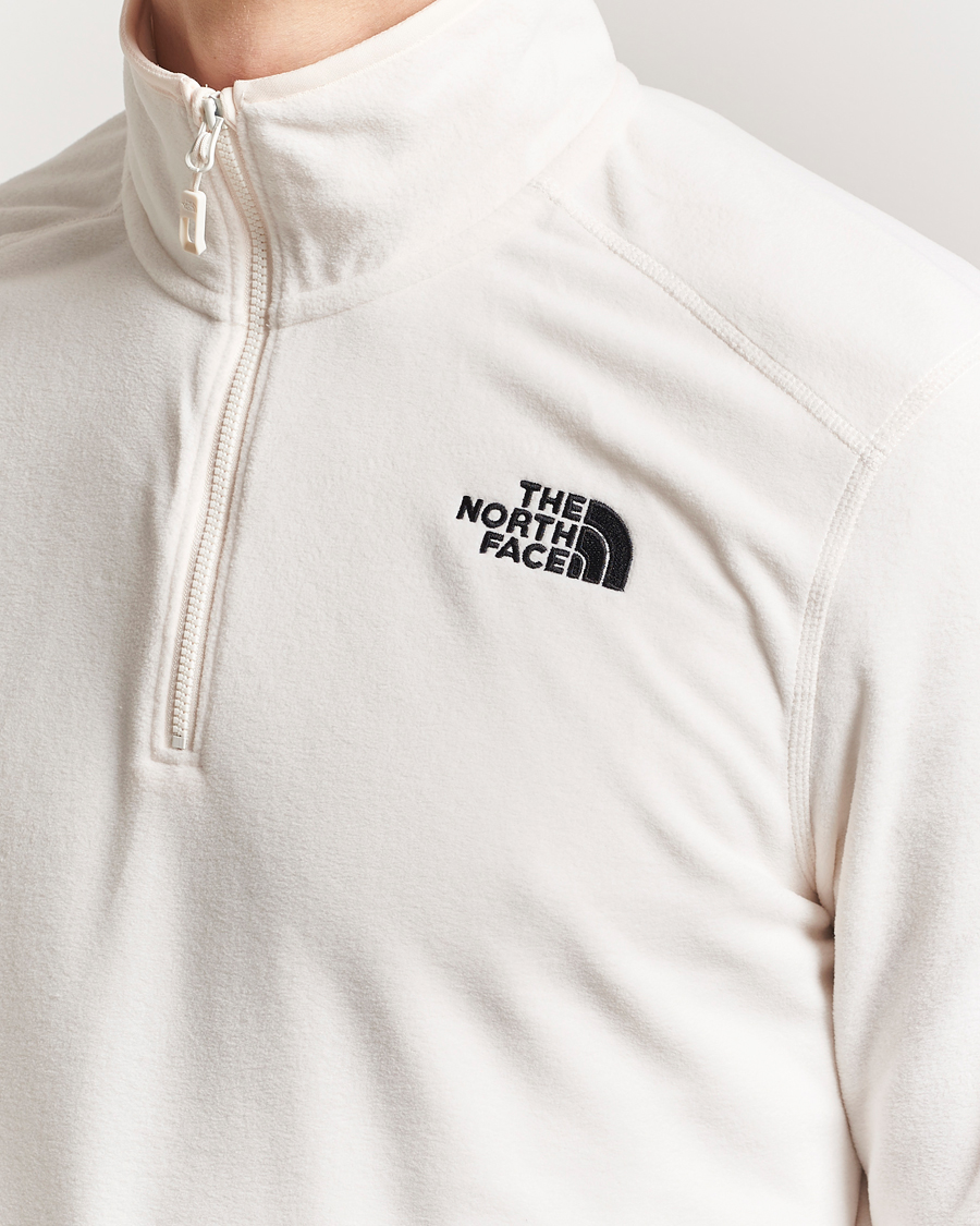 Herren | Pullover | The North Face | Glacier 1/4 Zip Fleece White Dune
