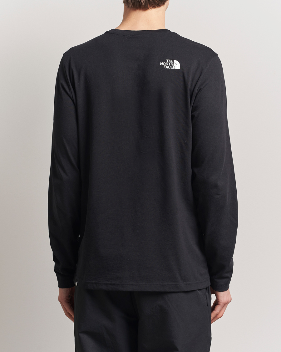 Herren | T-Shirts | The North Face | Simple Dome Long Sleeve T-Shirt Black
