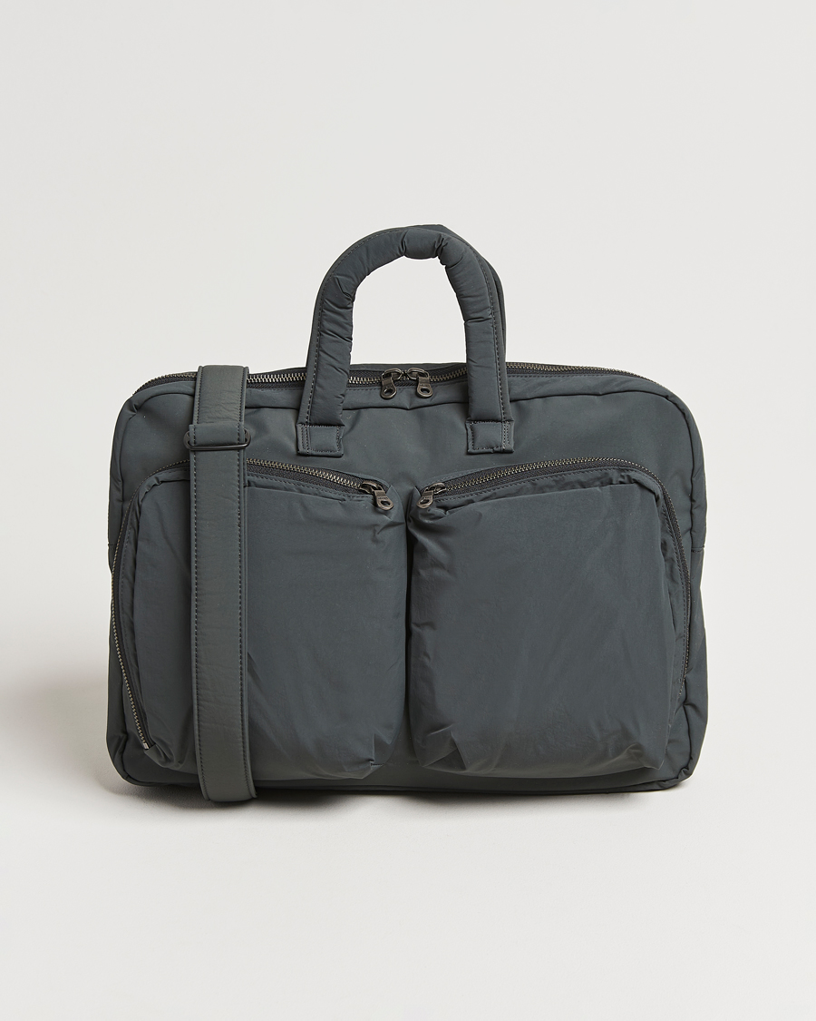 Herren | mazi untitled AM Case 03 Nylon Briefcase Grey | mazi untitled | AM Case 03 Nylon Briefcase Grey