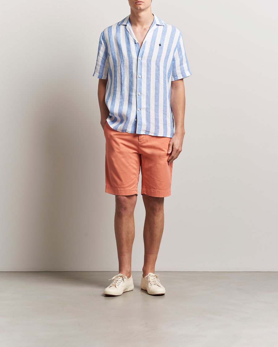 Herren | Shorts | Morris | Jefferey Summer Chinos Shorts Orange