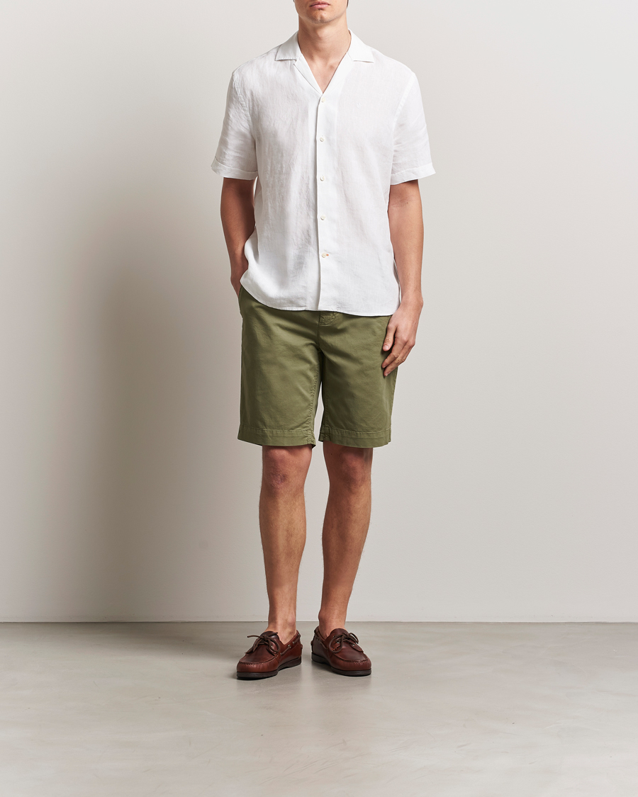 Herren | Shorts | Morris | Jefferey Summer Chinos Shorts Olive