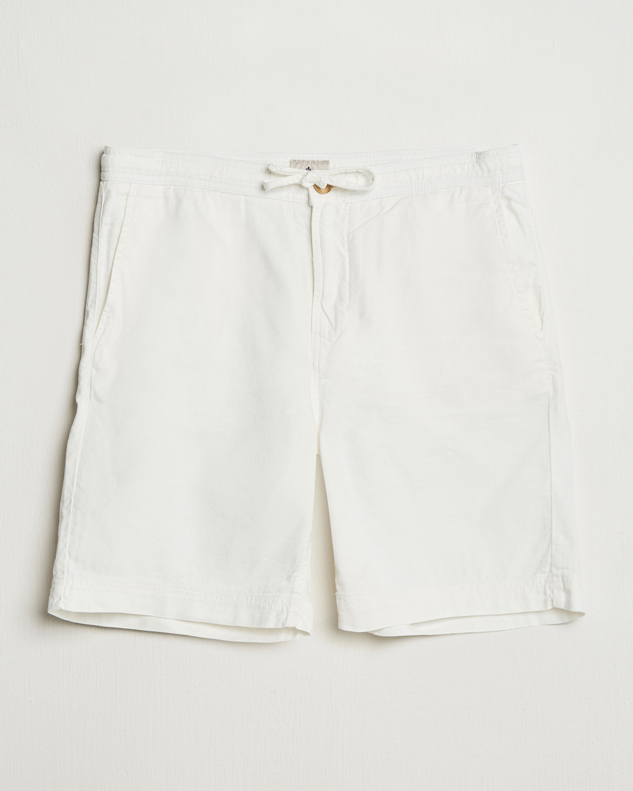Herren | Shorts | Morris | Fenix Linen/Cotton Shorts Off White