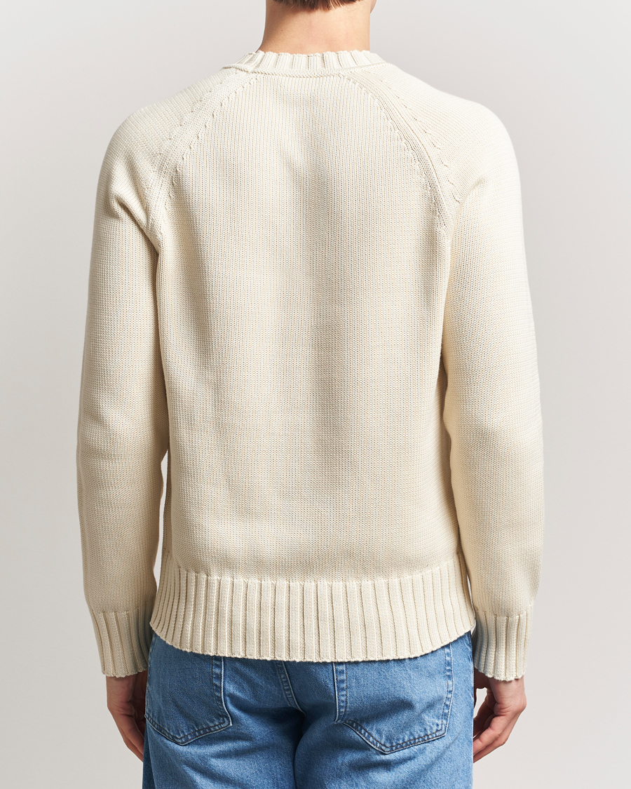 Herren | Pullover | Morris | Brooks Crew O-Neck Off White
