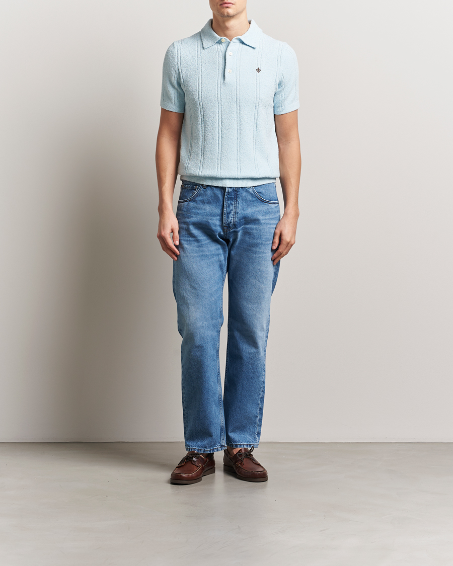 Herren | Poloshirts | Morris | Sandy Polo Shirt Light Blue