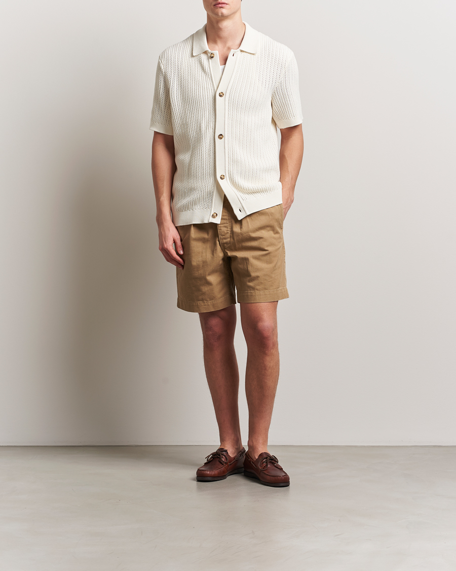 Herren | Hemden | Morris | Connors Short Sleeve Shirt Off White