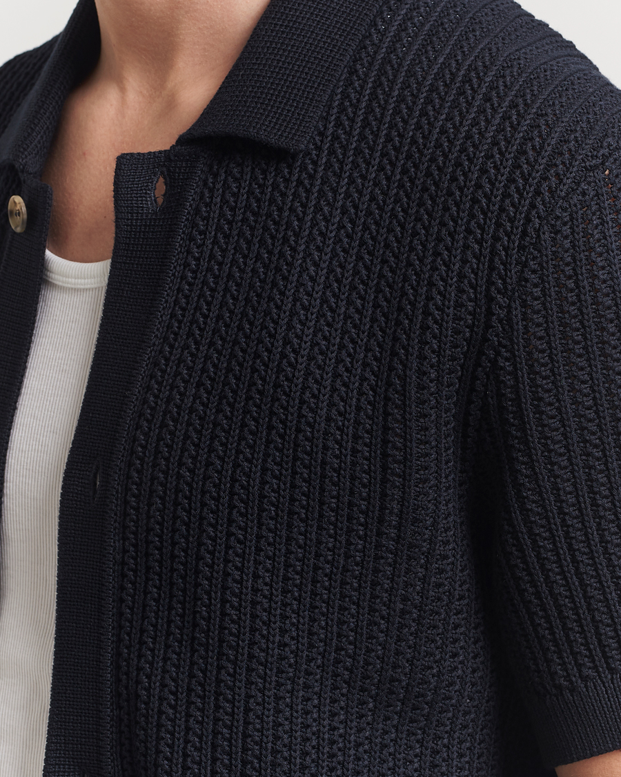 Herren | Hemden | Morris | Connors Short Sleeve Shirt Old Blue