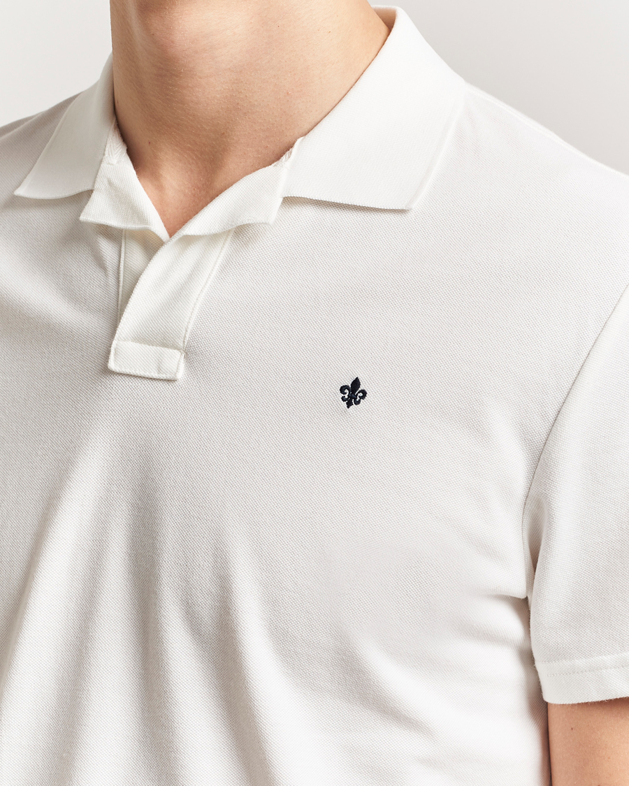 Herren | Poloshirts | Morris | Dylan Pique Shirt Off White