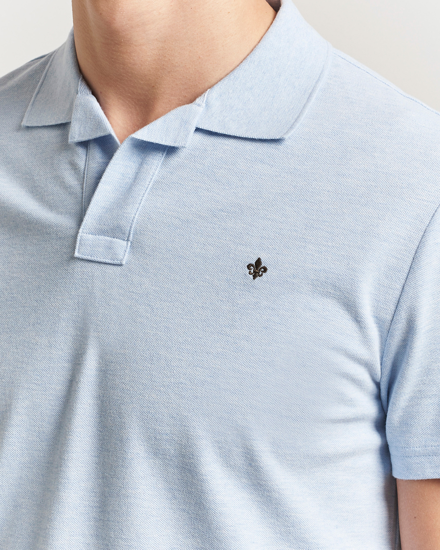 Herren | Poloshirts | Morris | Dylan Pique Shirt Light Blue