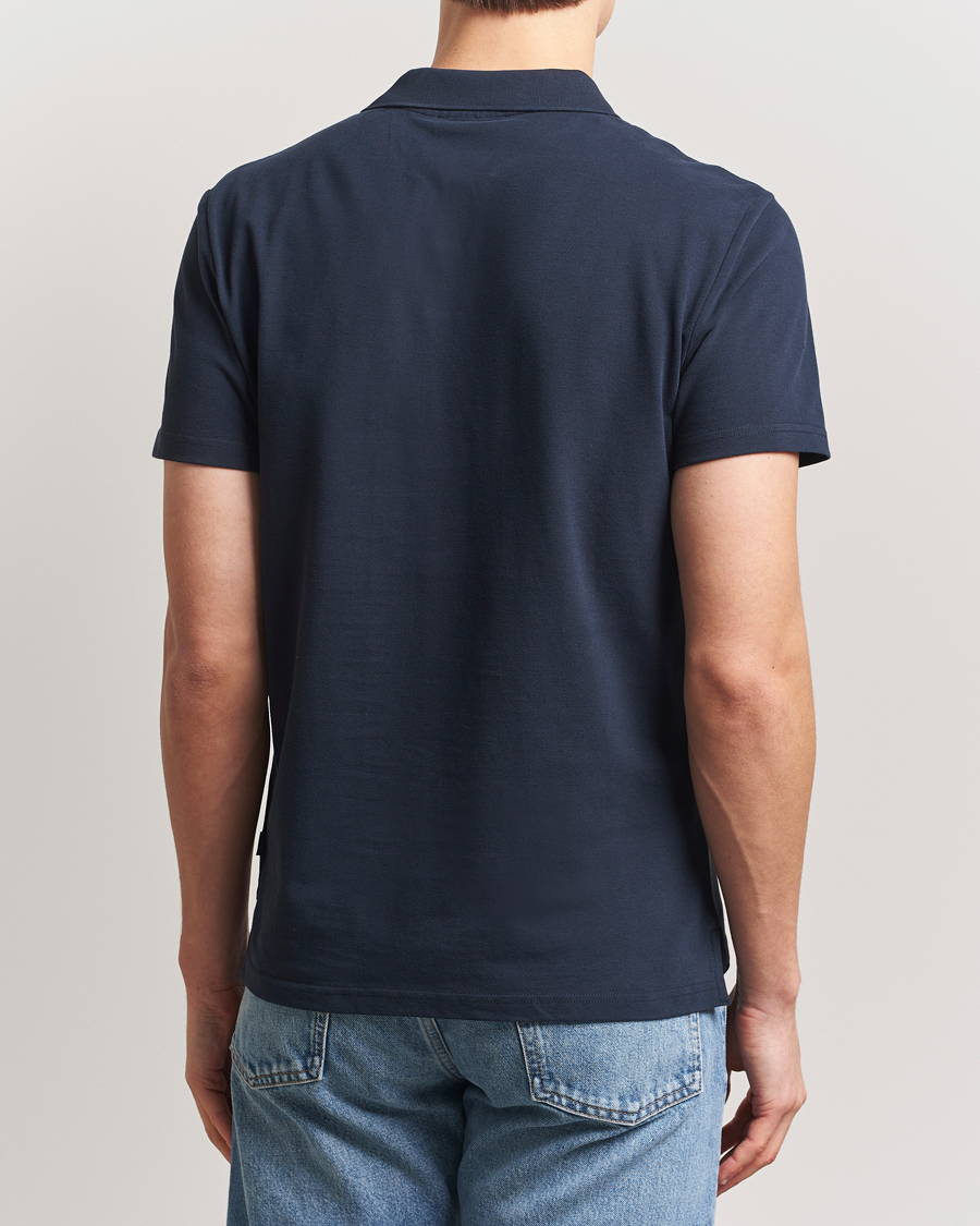 Herren | Poloshirts | Morris | Dylan Pique Shirt Old Blue