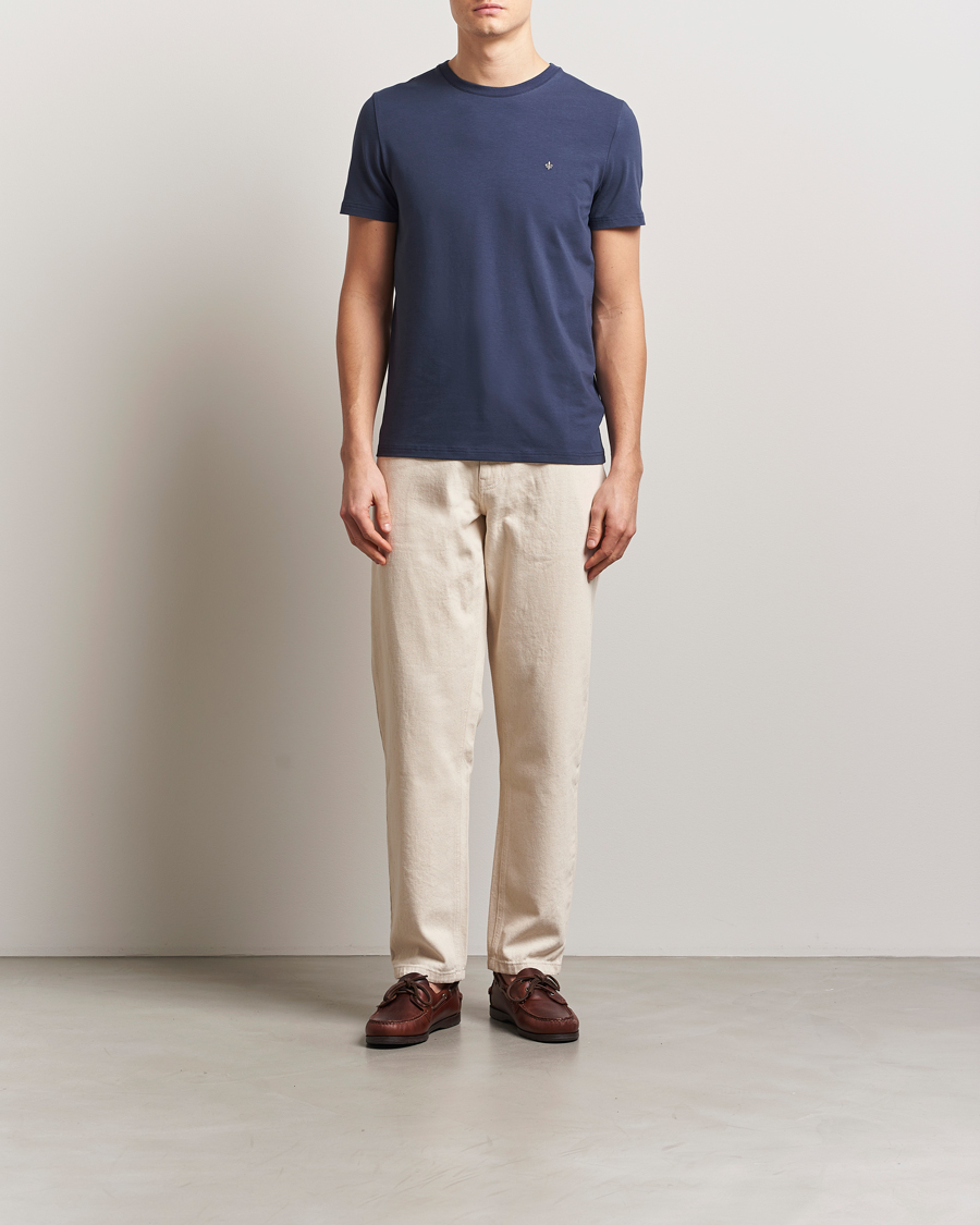 Herren | T-Shirts | Morris | James T-Shirt Dark Blue