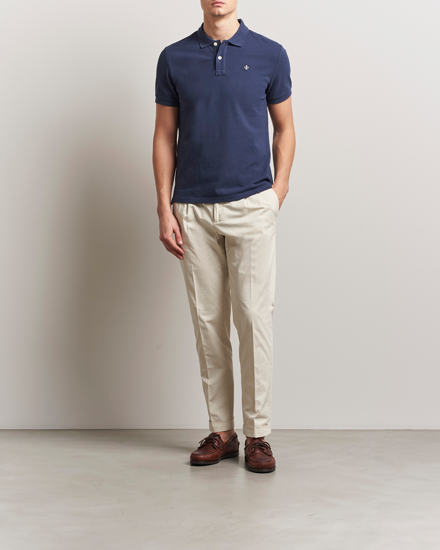 Herren | Poloshirts | Morris | New Pique Dark Blue
