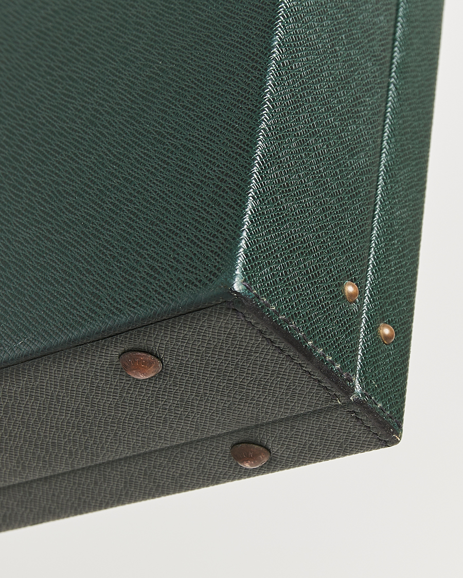 Herren | Louis Vuitton Pre-Owned Diplomat Briefcase Taiga Green | Louis Vuitton Pre-Owned | Diplomat Briefcase Taiga Green