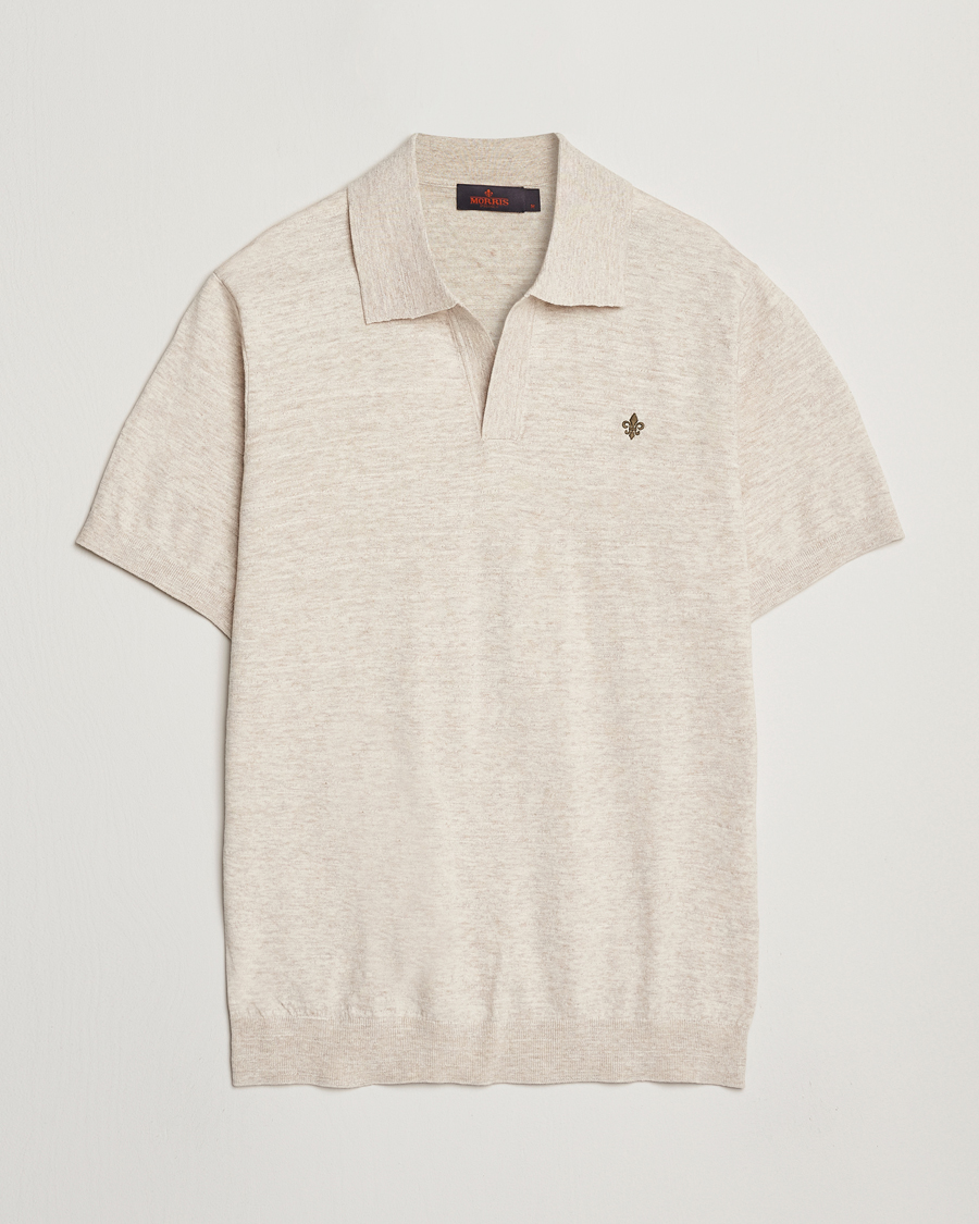 Herren | Poloshirts | Morris | Randall Cotton Resort Polo Khaki