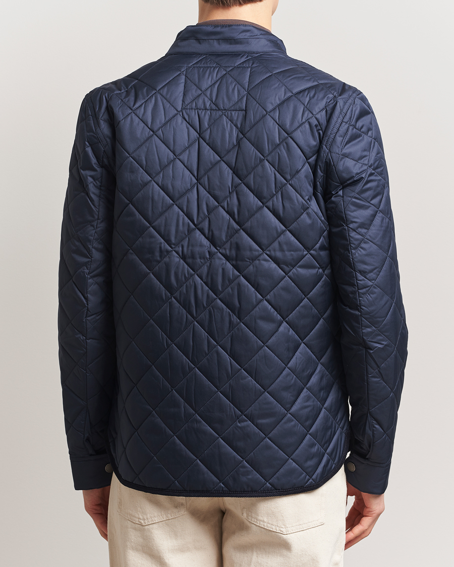 Herren | Jacken | Morris | Teddy Quilted Jacket Navy