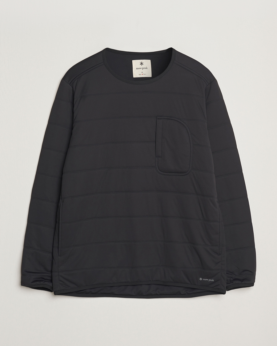 Herren | Pullover | Snow Peak | Flexible Insulated Pullover Black