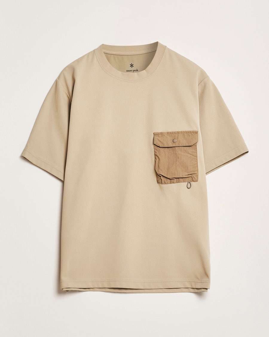 Herren | T-Shirts | Snow Peak | Insect Shield T-Shirt Beige