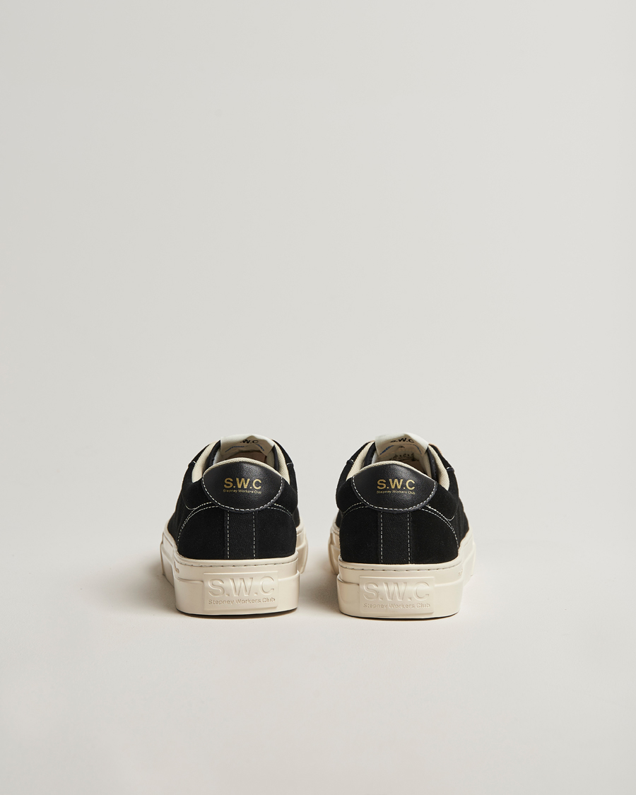 Herren | Sneaker | Stepney Workers Club | Dellow 02 Cupsole Suede Sneaker Black