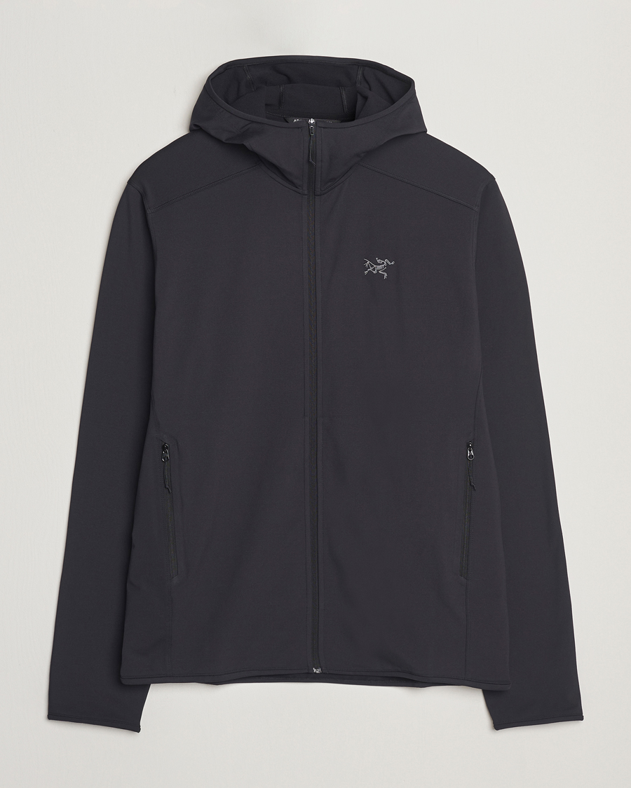 Arc'teryx Kyanite Lightweight Full Zip Hoodie Black bei Care of Carl