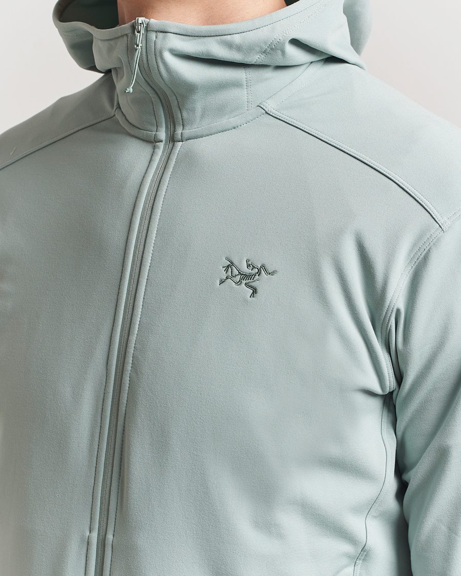 Herren | Pullover | Arc'teryx | Kyanite Lightweight Full Zip Hoodie Stone Green