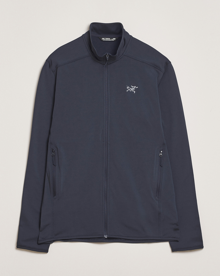 Herren | Pullover | Arc'teryx | Kyanite Lightweight Full Zip Black Sapphire