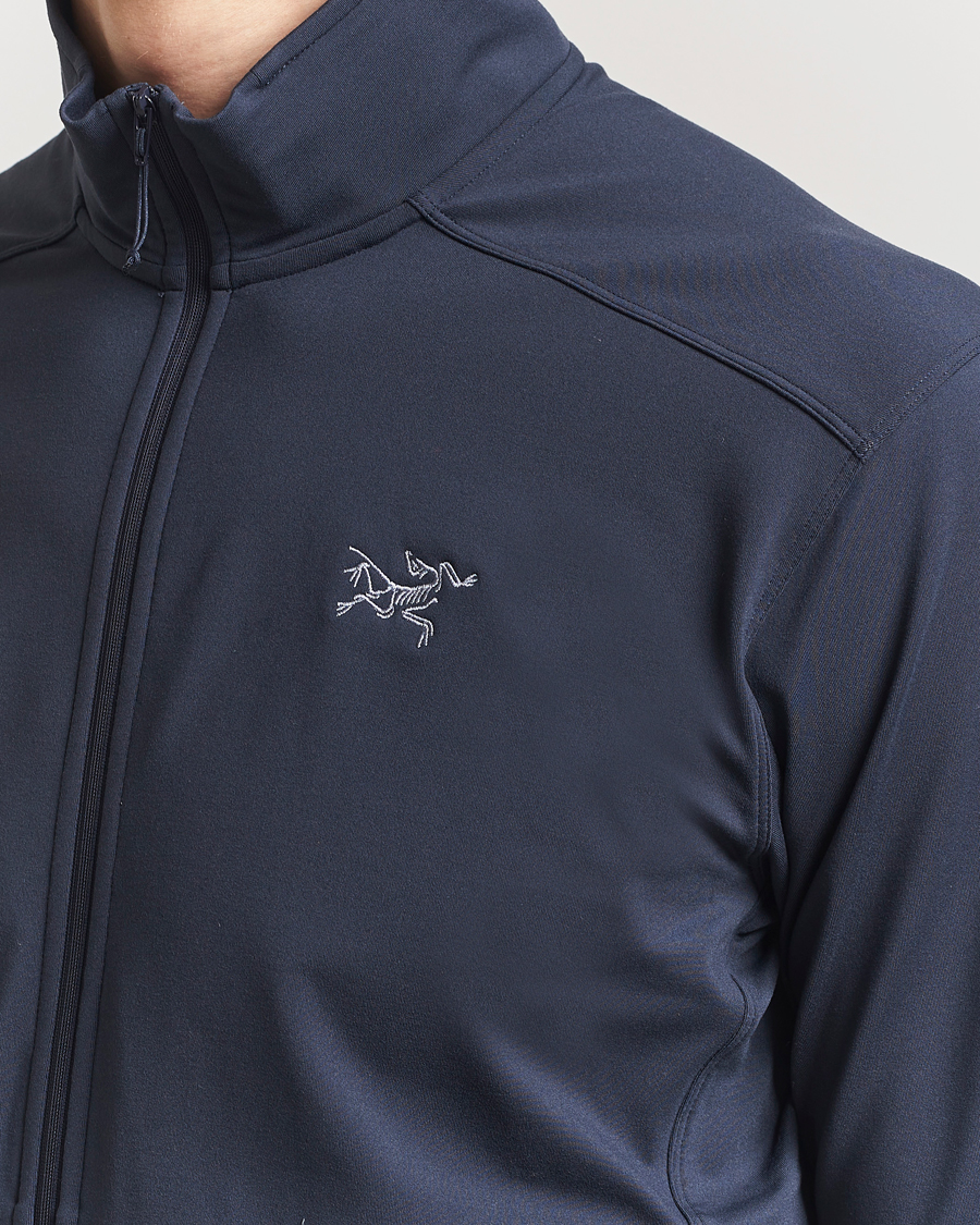 Herren | Pullover | Arc'teryx | Kyanite Lightweight Full Zip Black Sapphire