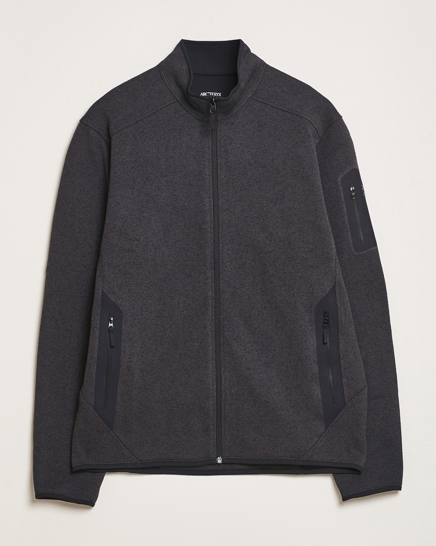 Herren | Pullover | Arc'teryx | Covert Full Zip Black Heather