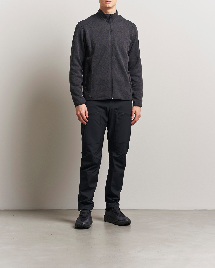 Herren | Pullover | Arc'teryx | Covert Full Zip Black Heather