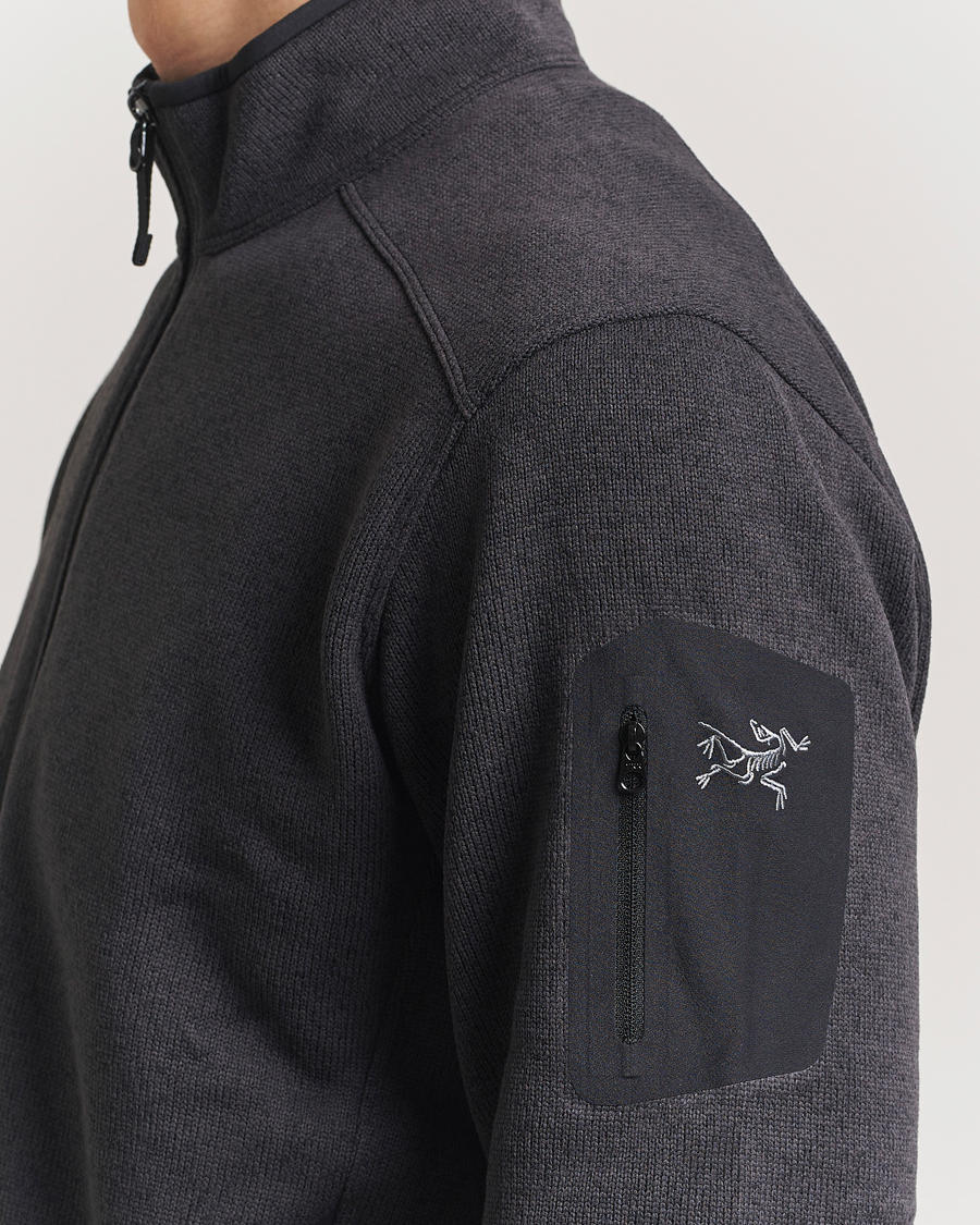 Herren | Pullover | Arc'teryx | Covert Full Zip Black Heather