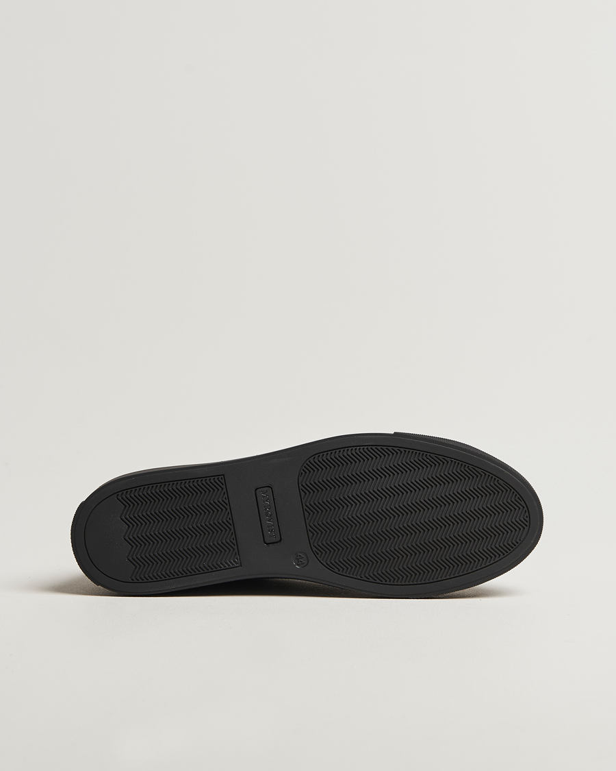 Herren | Sneaker | Myrqvist | Oaxen Monochrome II Sneaker Black Suede