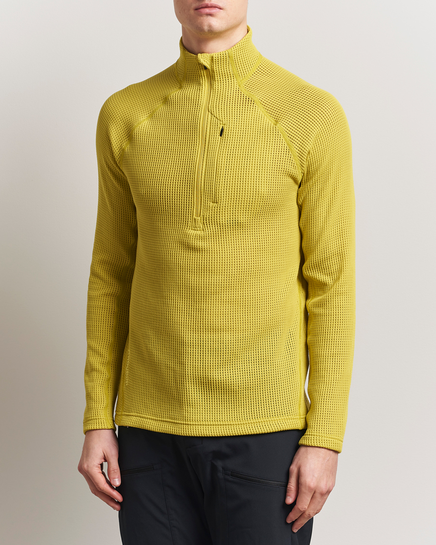 Herren | Pullover | Houdini | Pace Flow Half Zip Be The Light Green