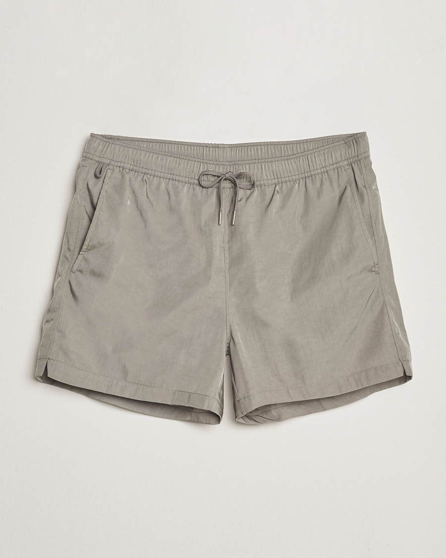 Herren | Badehosen | CDLP | Satin Twill Swim Trunks Steel