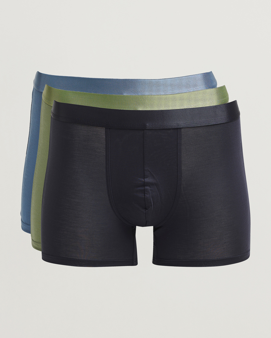 Herren | Unterwäsche | CDLP | 3-Pack Boxer Briefs Navy/Steel/Sage