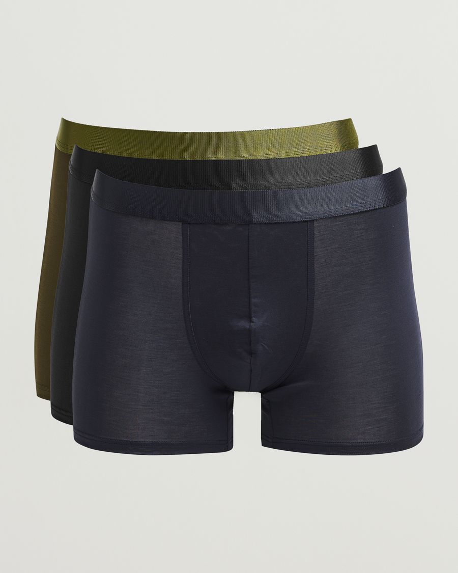 Herren | Unterwäsche | CDLP | 3-Pack Boxer Briefs Black/Navy/Olive