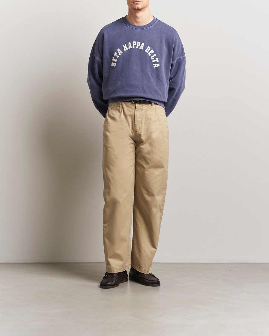 Herren | Hosen | GANT 240 Mulberry Street | Relaxed Fit Cotton Twill Chinos Woody Beige