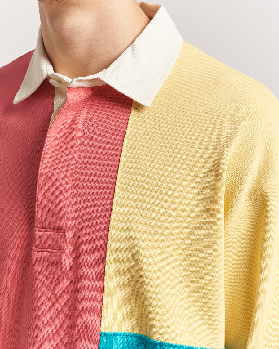 Herren | Poloshirts | GANT 240 Mulberry Street | Colorblocked Heavy Rugger Polo Multi