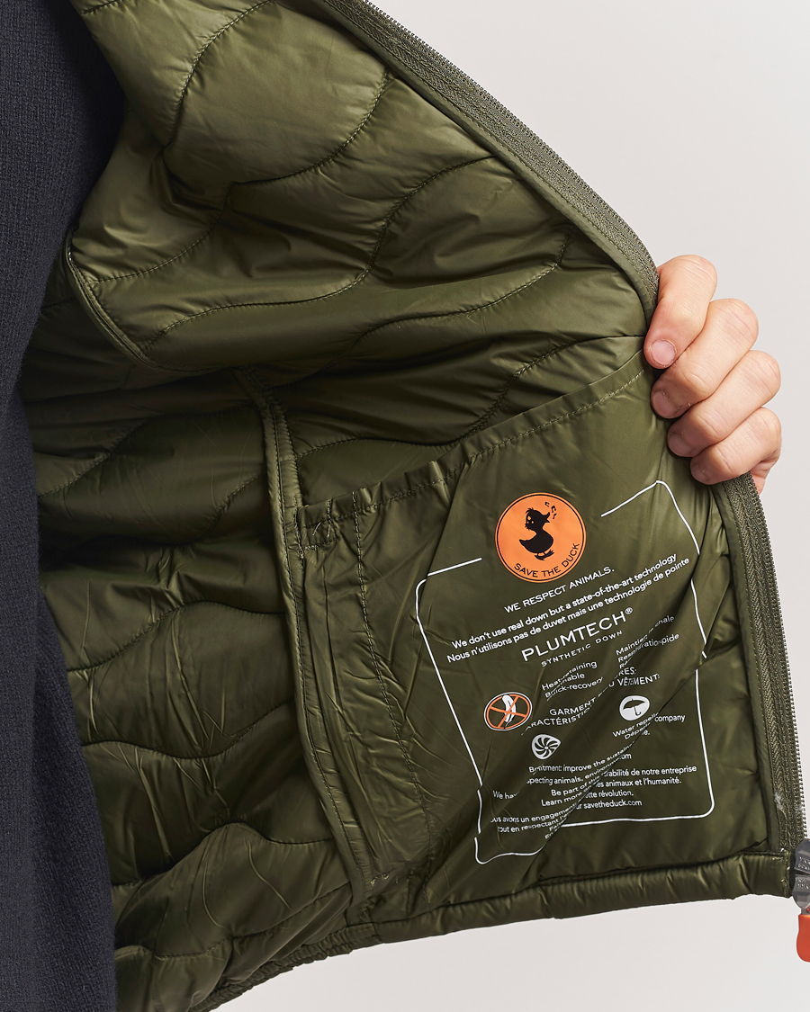 Herren | Jacken | Save The Duck | Whirl Lightweight Padded Jacket Dusty Olive